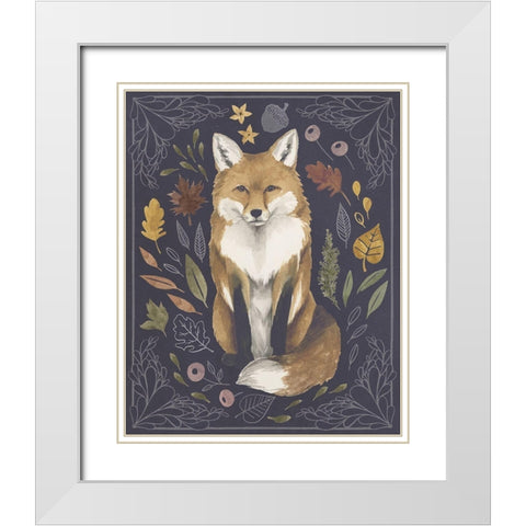 Rainbow Harvest I White Modern Wood Framed Art Print with Double Matting by Popp, Grace