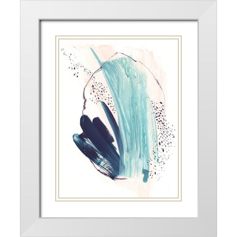 Century Plant II White Modern Wood Framed Art Print with Double Matting by Parker, Jennifer Paxton