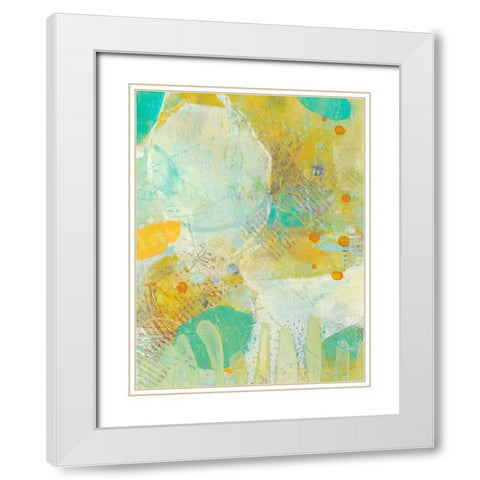 Wim I White Modern Wood Framed Art Print with Double Matting by Jachimiec, Sue