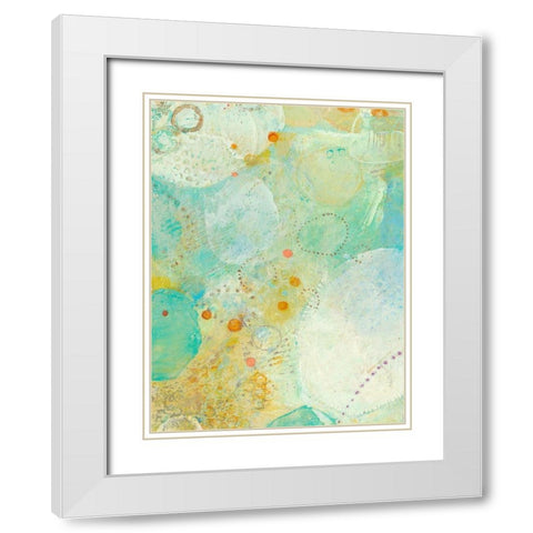 Wim III White Modern Wood Framed Art Print with Double Matting by Jachimiec, Sue
