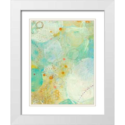 Wim III White Modern Wood Framed Art Print with Double Matting by Jachimiec, Sue