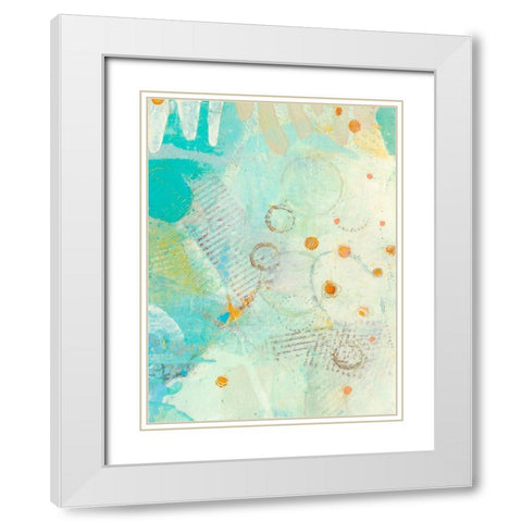 Wim IV White Modern Wood Framed Art Print with Double Matting by Jachimiec, Sue