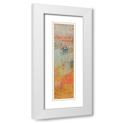 Reedy II White Modern Wood Framed Art Print with Double Matting by Jachimiec, Sue