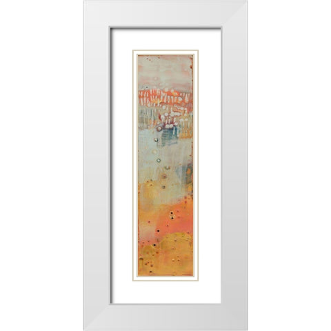 Reedy II White Modern Wood Framed Art Print with Double Matting by Jachimiec, Sue