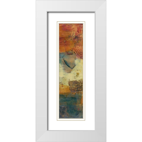 Reedy IV White Modern Wood Framed Art Print with Double Matting by Jachimiec, Sue