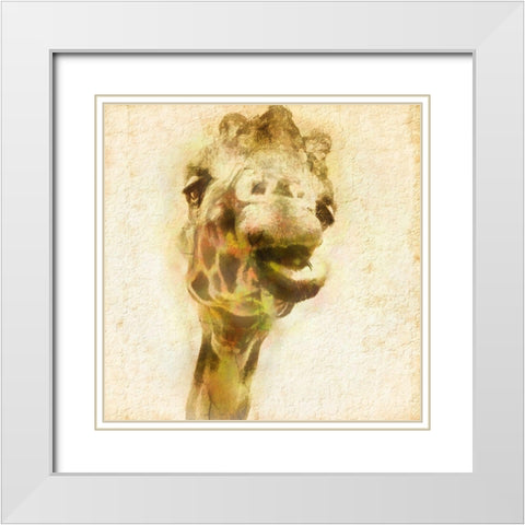 Inspektor III White Modern Wood Framed Art Print with Double Matting by Hartson-Weddle, Ryan
