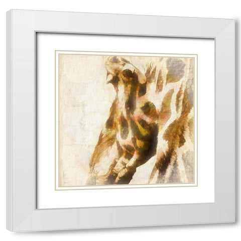 Inspektor V White Modern Wood Framed Art Print with Double Matting by Hartson-Weddle, Ryan