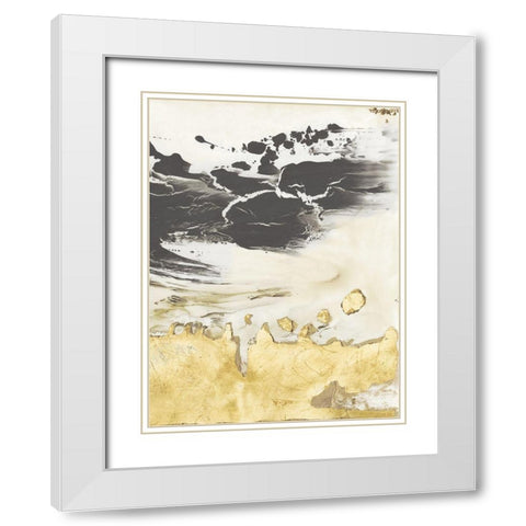 Presence of Life I White Modern Wood Framed Art Print with Double Matting by Bramma, Lila