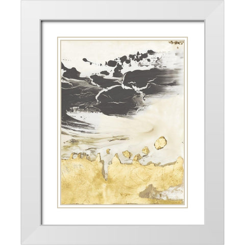 Presence of Life I White Modern Wood Framed Art Print with Double Matting by Bramma, Lila