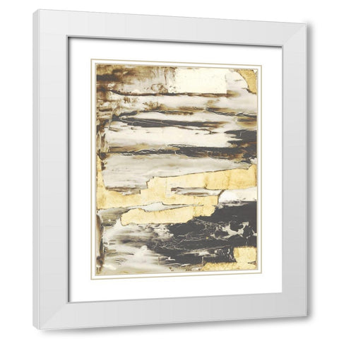 Presence of Life IV White Modern Wood Framed Art Print with Double Matting by Bramma, Lila