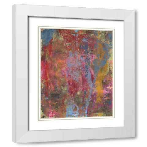 Infusion II White Modern Wood Framed Art Print with Double Matting by Moore, Regina