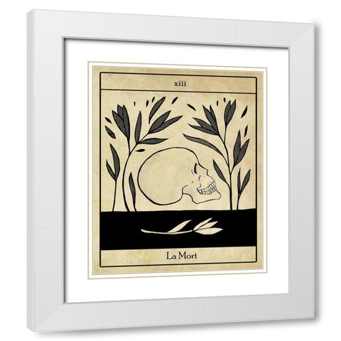 All Hallows Eve II White Modern Wood Framed Art Print with Double Matting by Scarvey, Emma