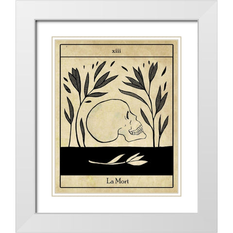 All Hallows Eve II White Modern Wood Framed Art Print with Double Matting by Scarvey, Emma