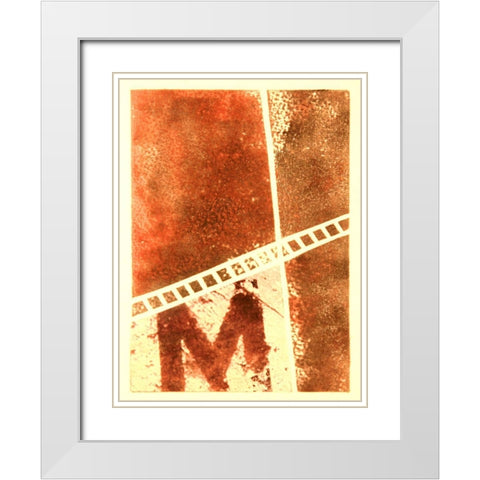 Outer Limit II White Modern Wood Framed Art Print with Double Matting by Perkins, Greg