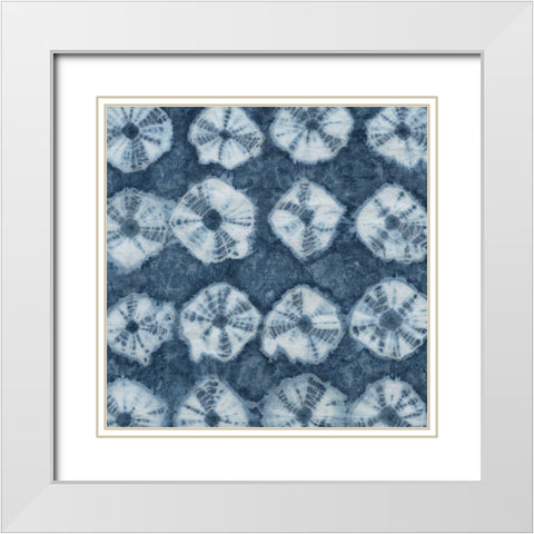 Sea Cloth II White Modern Wood Framed Art Print with Double Matting by Zarris, Chariklia