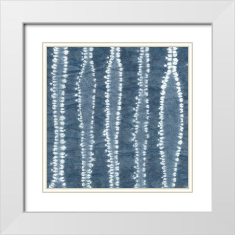 Sea Cloth III White Modern Wood Framed Art Print with Double Matting by Zarris, Chariklia