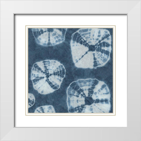 Sea Cloth IV White Modern Wood Framed Art Print with Double Matting by Zarris, Chariklia