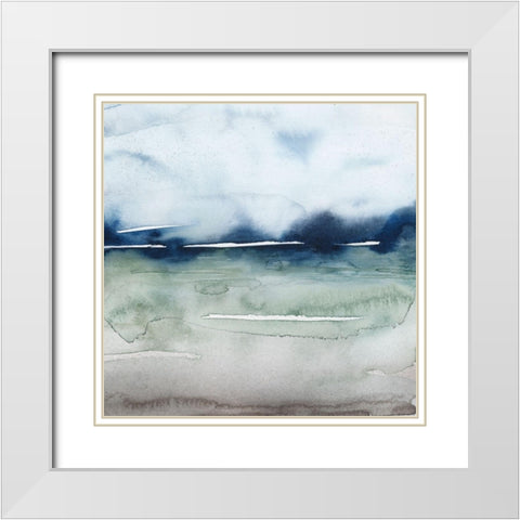 Uplands II White Modern Wood Framed Art Print with Double Matting by Popp, Grace