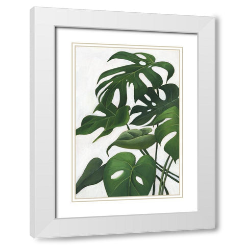 Pura Vida I White Modern Wood Framed Art Print with Double Matting by Popp, Grace