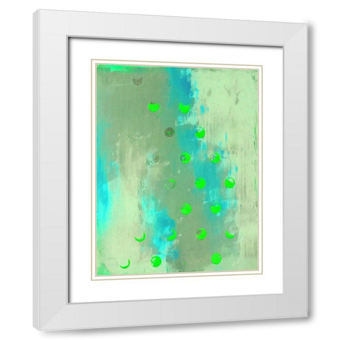 Islander II White Modern Wood Framed Art Print with Double Matting by Perkins, Greg