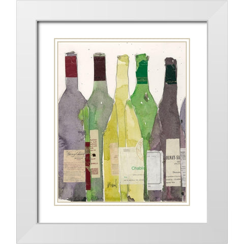 Best of the Factory I White Modern Wood Framed Art Print with Double Matting by Dixon, Samuel