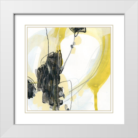 Conduit IV White Modern Wood Framed Art Print with Double Matting by Vess, June Erica