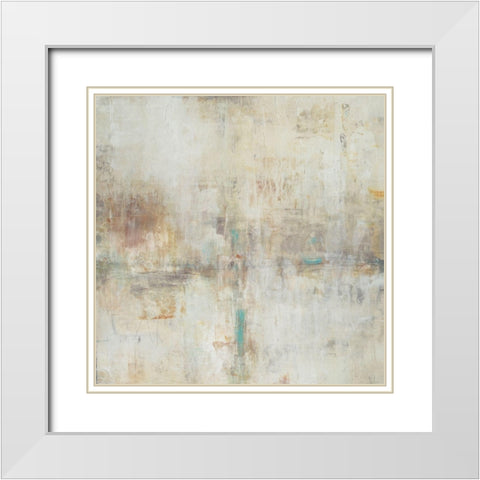 Essence II White Modern Wood Framed Art Print with Double Matting by OToole, Tim