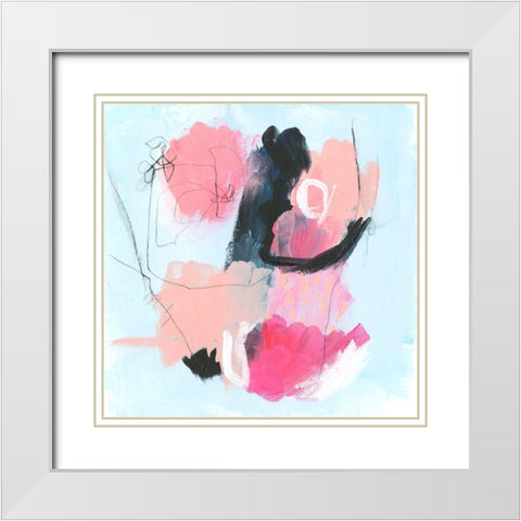 Sugar Rush I White Modern Wood Framed Art Print with Double Matting by Parker, Jennifer Paxton