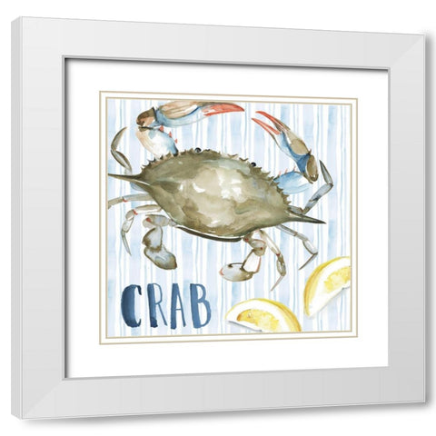 New England Summer I White Modern Wood Framed Art Print with Double Matting by Parker, Jennifer Paxton