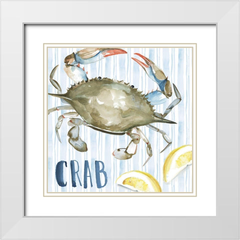 New England Summer I White Modern Wood Framed Art Print with Double Matting by Parker, Jennifer Paxton