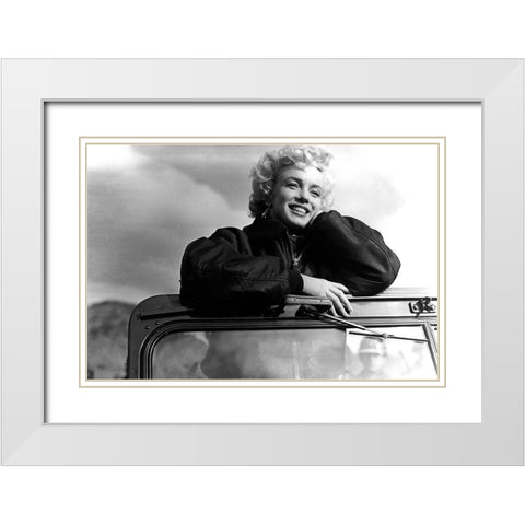 My Favorite White Modern Wood Framed Art Print with Double Matting by Eversen, Robert G.