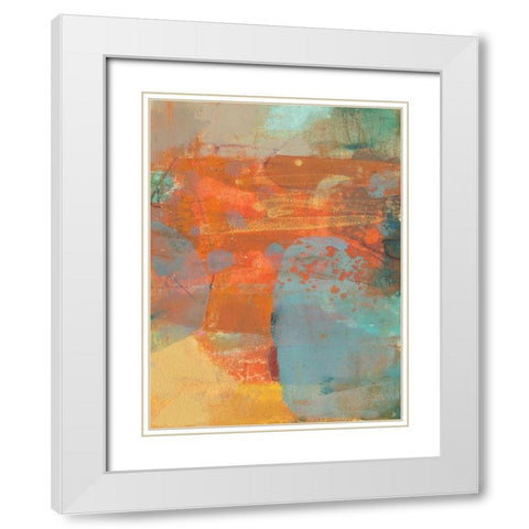 Alira III White Modern Wood Framed Art Print with Double Matting by Jachimiec, Sue