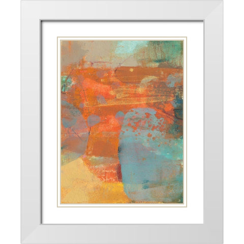 Alira III White Modern Wood Framed Art Print with Double Matting by Jachimiec, Sue