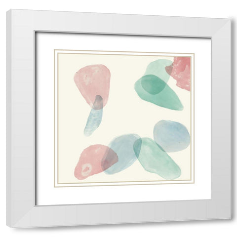 The Lightest Dreams II White Modern Wood Framed Art Print with Double Matting by Wang, Melissa