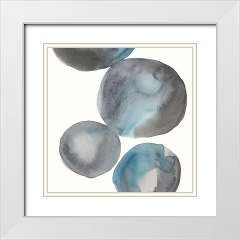 Close at Hand II White Modern Wood Framed Art Print with Double Matting by Stramel, Renee W.