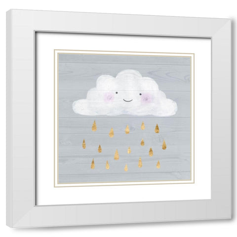 Sweet Dreams I White Modern Wood Framed Art Print with Double Matting by Borges, Victoria