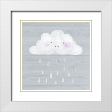 Sweet Dreams II White Modern Wood Framed Art Print with Double Matting by Borges, Victoria
