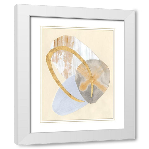 Palm Springs IV White Modern Wood Framed Art Print with Double Matting by Stramel, Renee W.