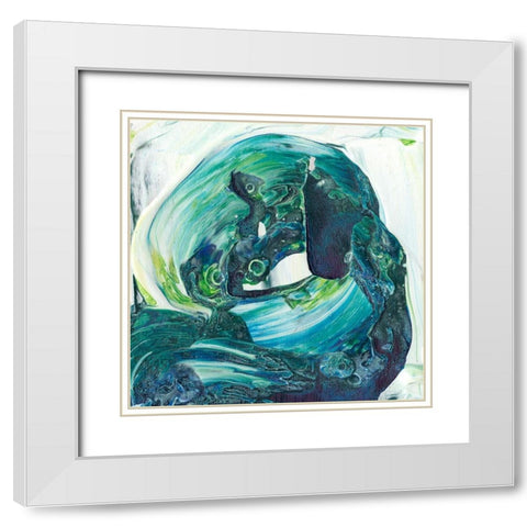 Dream State I White Modern Wood Framed Art Print with Double Matting by Ludwig, Alicia