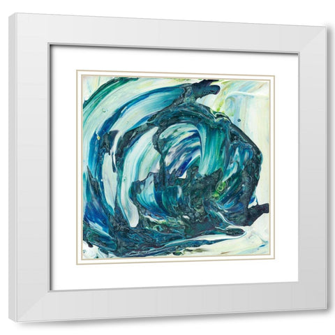 Dream State II White Modern Wood Framed Art Print with Double Matting by Ludwig, Alicia