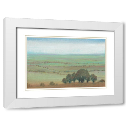 Beautiful Day I White Modern Wood Framed Art Print with Double Matting by OToole, Tim