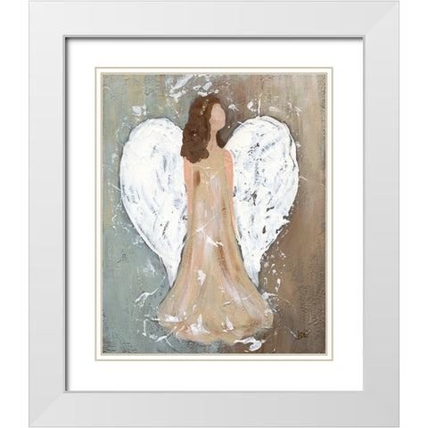 Safe Haven II White Modern Wood Framed Art Print with Double Matting by Reynolds, Jade