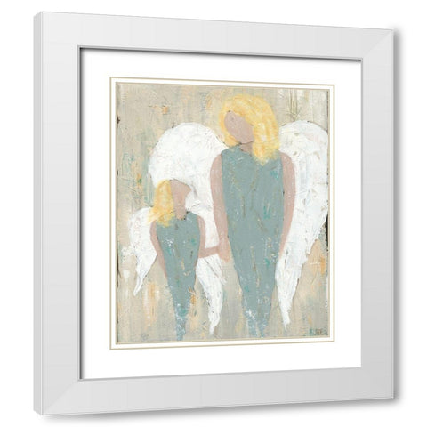 Safe Haven III White Modern Wood Framed Art Print with Double Matting by Reynolds, Jade