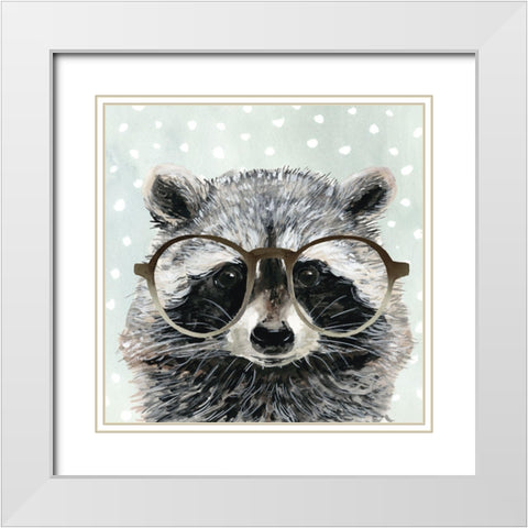 Four-eyed Forester IV White Modern Wood Framed Art Print with Double Matting by Borges, Victoria