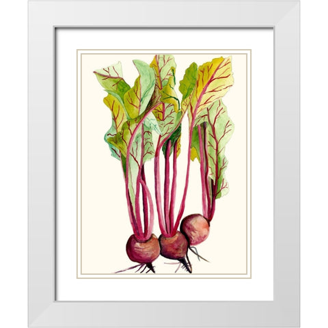 Early Harvest II White Modern Wood Framed Art Print with Double Matting by Ludwig, Alicia