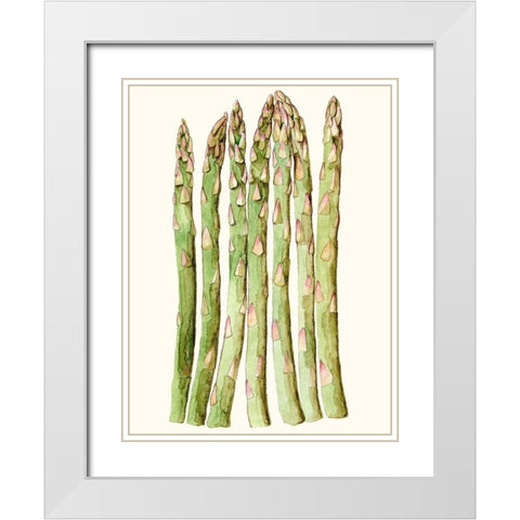 Early Harvest III White Modern Wood Framed Art Print with Double Matting by Ludwig, Alicia