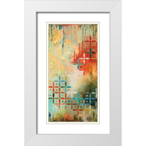 Aspirational II White Modern Wood Framed Art Print with Double Matting by Robinson, Heather