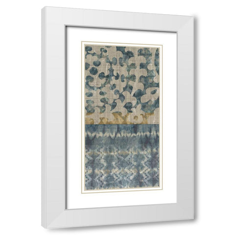 Cloth Collector I White Modern Wood Framed Art Print with Double Matting by Zarris, Chariklia