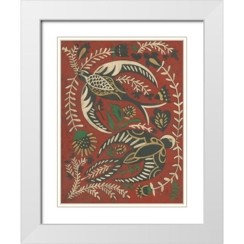 Flight Bound I White Modern Wood Framed Art Print with Double Matting by Zarris, Chariklia