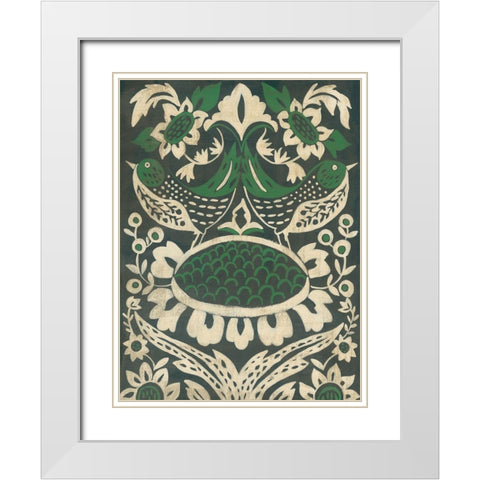 Flight Bound III White Modern Wood Framed Art Print with Double Matting by Zarris, Chariklia